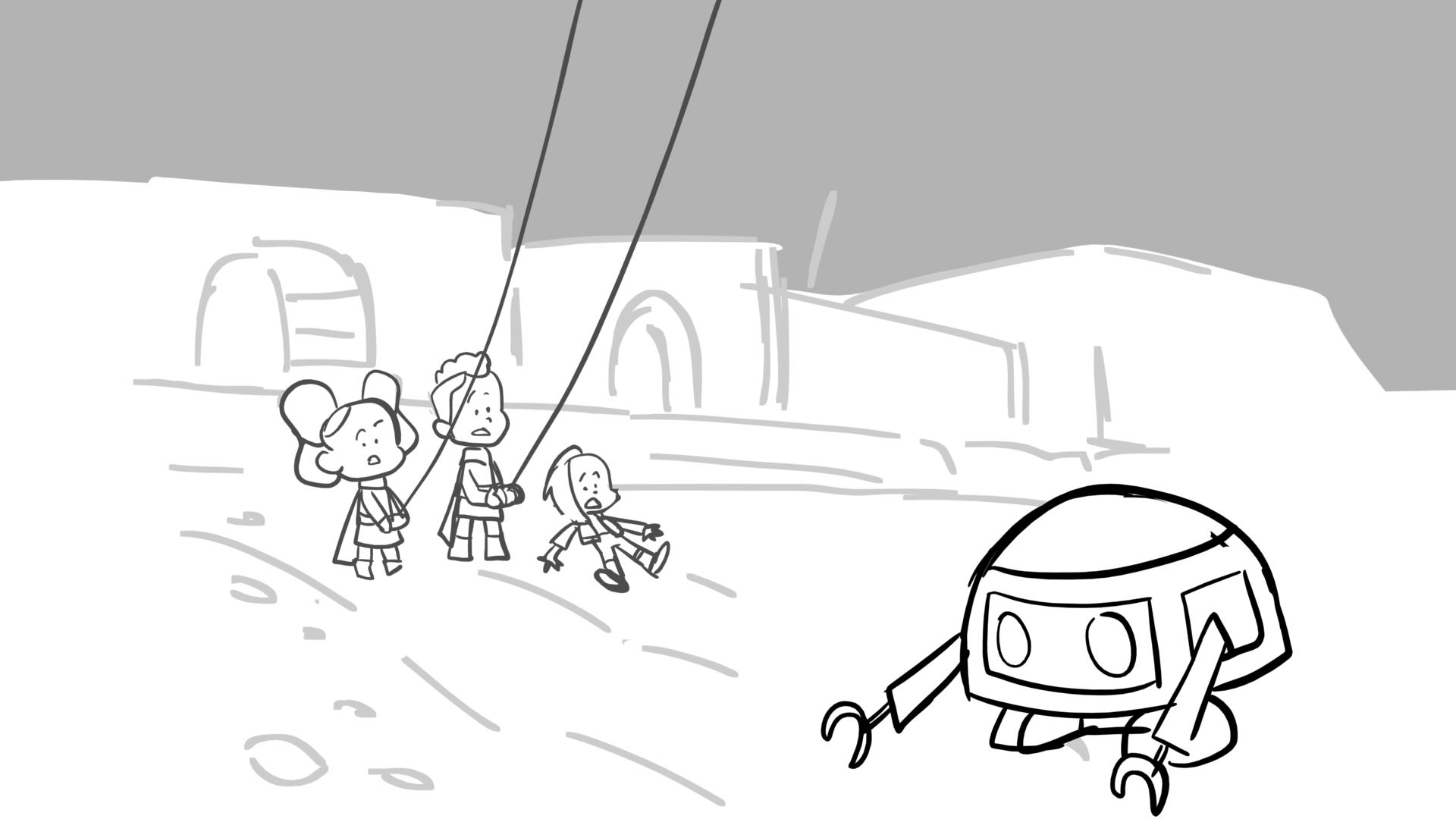 Fun with Nubs — Ep. 119, lámina 100, storyboard by Melissa Ballesteros